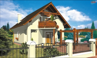 Maison classique avec cave et espace de grenier.